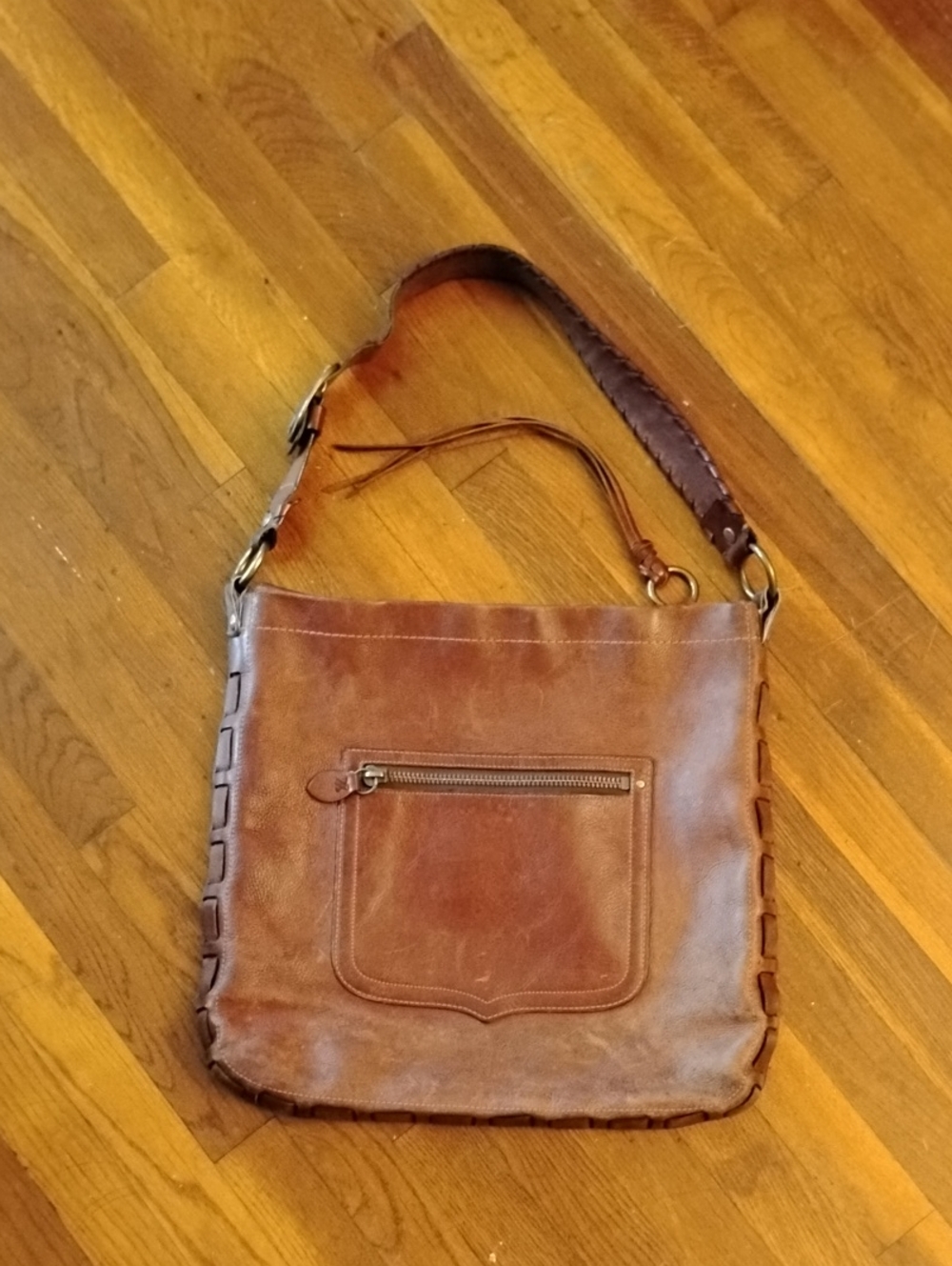 Coach Brown Leather Hobo Bag